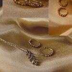 ست البرنادو (گوشواره حلقه ای،گردنبند،دستبند)