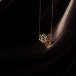 گردنبند متصل سه رز