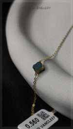 دستبند ونکلیف گل یشم - تصویر 2