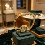 ست دستبند النگویی و انگشتر برلیان